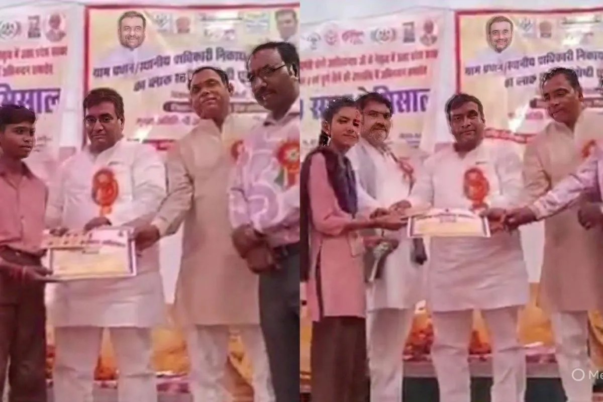 कार्यक्रम में शामिल पुरवा विधायक अनिल सिंह, फोटो सोर्स- पत्रिका