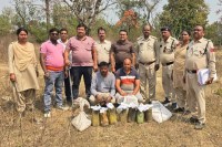 Illegal liquor factory