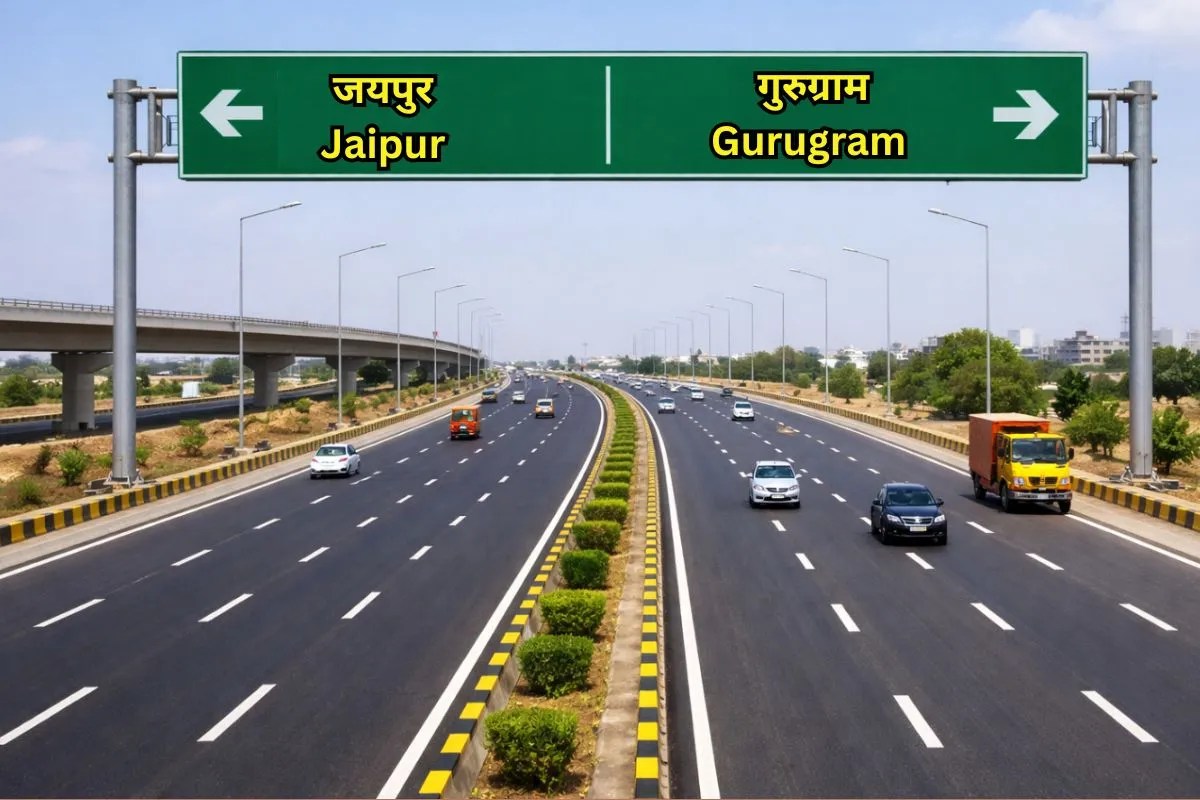 Jaipur Gurugram 6 Lane Highway