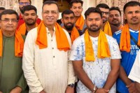 IPL से पहले LSG पहुंची राम मंदिर