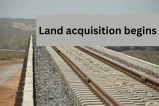 Land acquisition begins