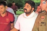 Nasir–Junaid Murder Case Monu Manesar came out Bharatpur jail wearing a bulletproof jacket cow protectors convoy arrived from Haryana to pick him up