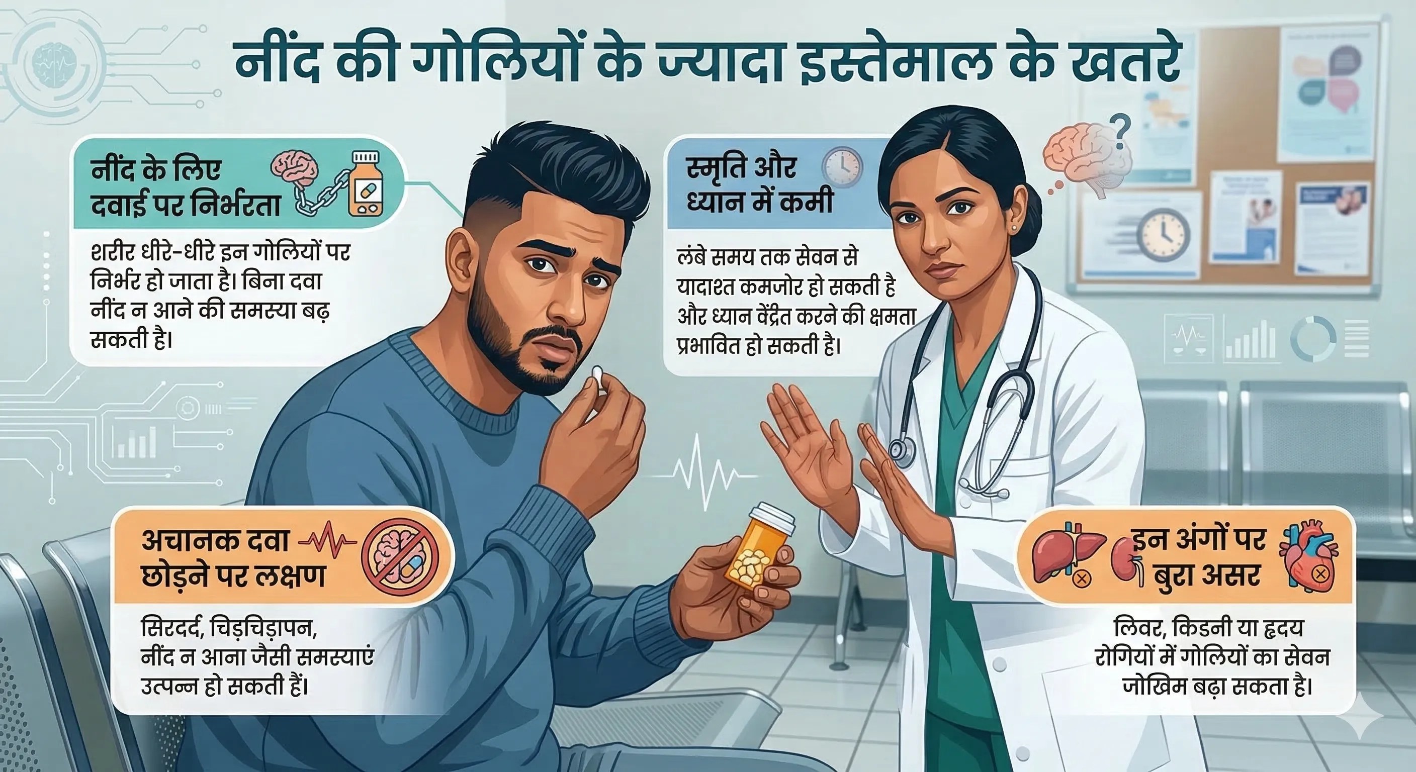 Neend ki goli khane se kya hota hai