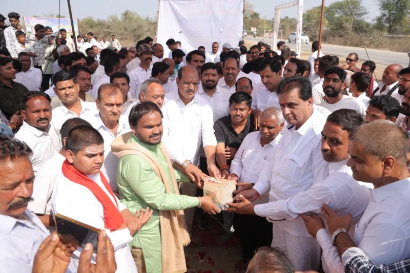 Sanwalia Seth Temple, Sanwalia Seth Temple Four Lane Road, Four Lane Road Project in Rajasthan, Nimbahera Mangalwad Fourlane Project, Sanwaliya Seth Temple Road Connectivity, Rajasthan Infrastructure Development, Chittorgarh Highway Expansion, Bhajanlal Sharma Road Project, BJP Government Development News, Nimbahera Latest Update, Rajasthan Political News, Gautam Dak News, CP Joshi Update, Fourlane Road Bhoomi Pujan Ceremony, Rajasthan Road Construction Project, Religious Tourism Rajasthan, Mewar Malwa Connectivity, Chittorgarh District Development