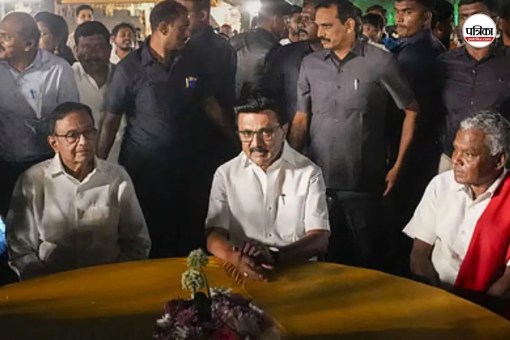 P Chidambaram met Stalin