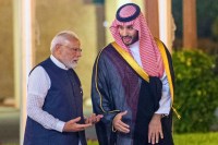 PM Narendra Modi and Crown Prince Mohammed bin Salman