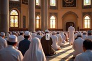 People offering namaz