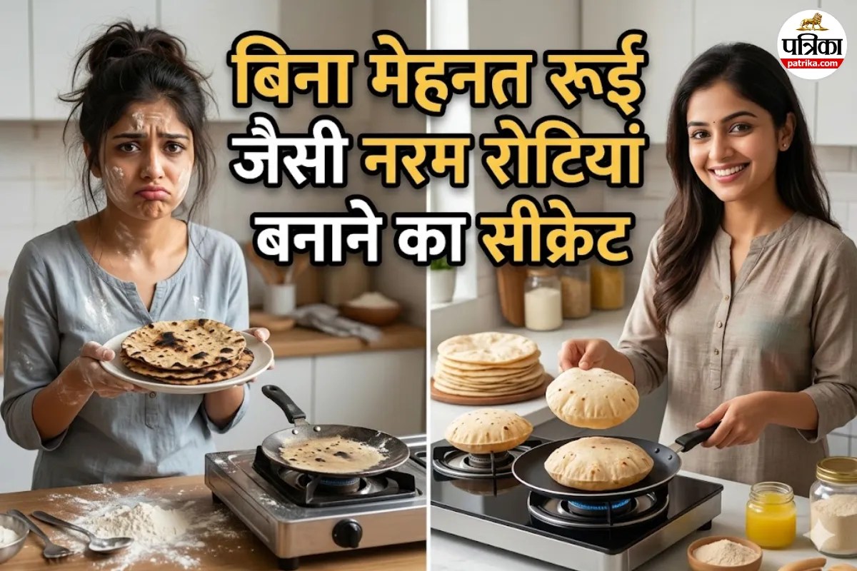 How To Make Fluffy and Soft Roti