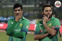 Shahid Afridi With Mohammad Aamir