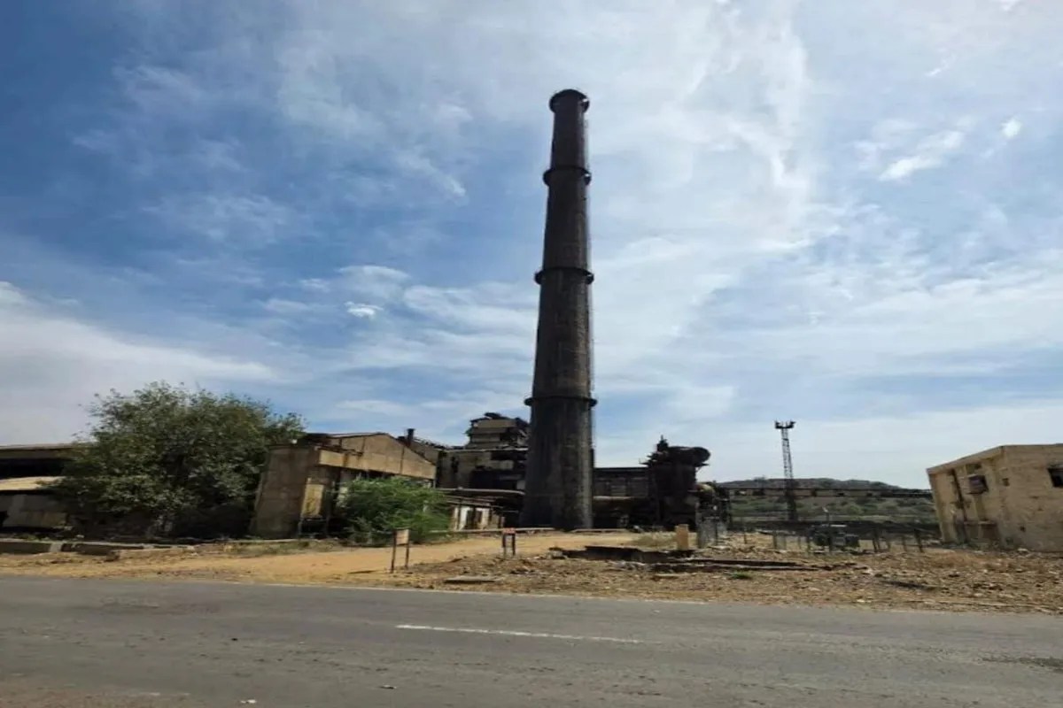 Khetri Copper Plant, Smelter Chimney Rajasthan, Bhajanlal Sharma, Jhunjhunu News, Industrial Heritage India, Khetri Nagar, Hindustan Copper Limited, Rajasthan News, Save Khetri Chimney, Industrial Tourism Rajasthan, Copper Industry India, Heritage Conservation, Rajasthan Politics, Local Protest Rajasthan, Mining Industry India