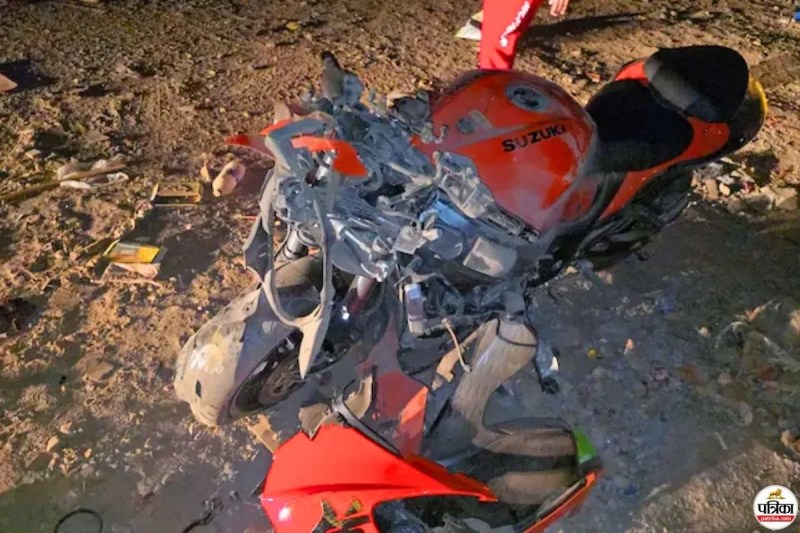 Suzuki Hayabusa Accident in Vasai