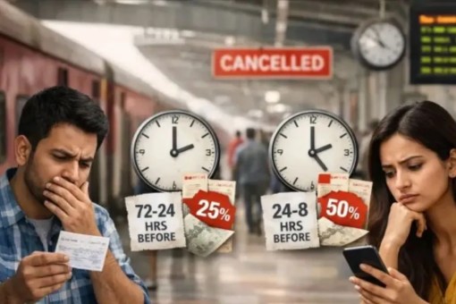 Train Ticket Cancellation Rule Changed: No Refund Within 8 Hours of Departure