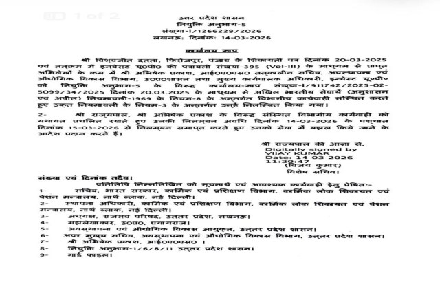 IAS Abhishek Prakash