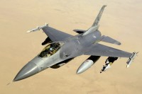 US F-16 Shot