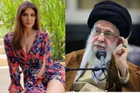 US Israel Attack Iran attack Ayatollah Khomeini Death Bollywood actress Elnaaz Norouzi Happy share video