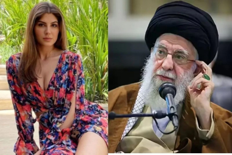 US Israel Attack Iran attack Ayatollah Khomeini Death Bollywood actress Elnaaz Norouzi Happy share video