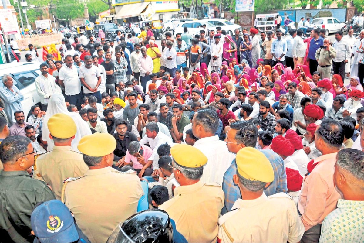 Rajasthan Property Dealer Murder Body Thrown on Highway Crushed by Vehicles in Pali Body Mutilated