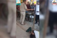 Drunk Girl Creates Chaos in Sirohi Attacks Shopkeeper with Knife Arrested by Police
