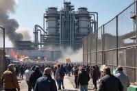 Attacks on Desalination Plant(AI Image)