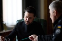 Volodymyr zelenskyy says Ukraine has evidence of Russia giving intelligence support to Iran.