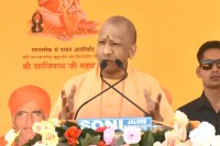 Yogi Adityanath Speech, Jalore News Rajasthan, Sire Mandir Jalore, Ratneshwar Mahadev Temple, Yogi Adityanath Rajasthan Visit, Ram Setu Controversy, Ram Temple Ayodhya Statement, Rajasthan Religious Event, Nath Tradition India, Jalore Religious News, Yogi Adityanath Latest Speech, Rajasthan Politics News, Hindu Religious Gathering, Smartphone Impact Youth, Anti Drug Message Yogi
