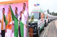 मुख्यमंत्री ने 370 नई एम्बुलेंस को दिखाई हरी झंडी, शहर में 15 और गांव में 30 मिनट में पहुंचेगी 108 सेवा