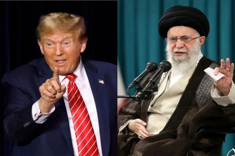 Khamenei and trump