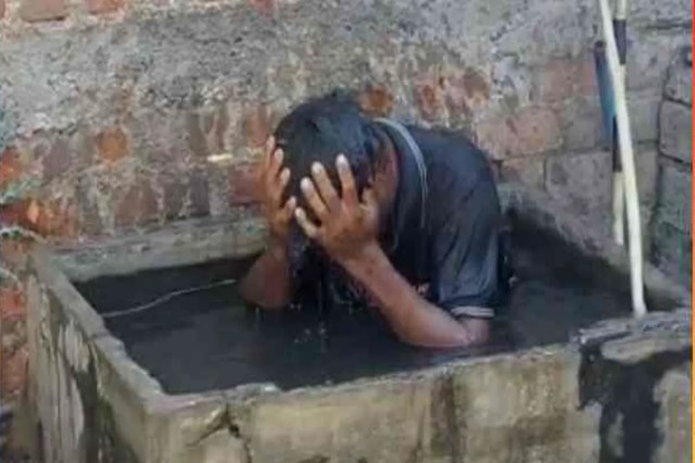 Deadly bee attack on a young man (photo source- Input)