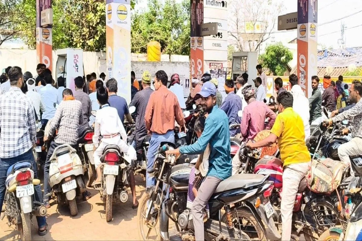 Petrol diesel Crisis in Bemetara