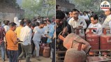 bijnor lpg gas cylinder booking crisis