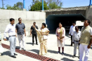 Minister of State Krishna Gaur inspects Bawdiyan Kala underbridge