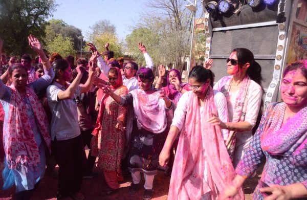 holi celebration