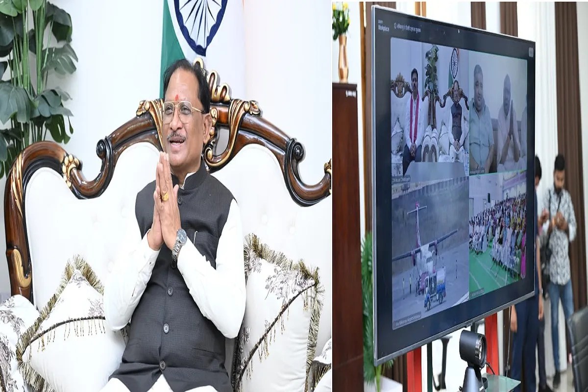 मुख्यमंत्री ने अंबिकापुर - दिल्ली - कोलकाता हवाई यात्रा का किया वर्चुअल शुभारंभ, फ्लाइट का शेड्यूल भी जारी