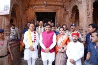 CM Mohan Yadav offered prayers at the Banke Bihari Temple in Vrindavan