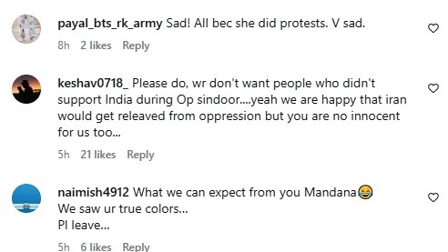 Mandana Karimi Trolled For Leaving India Statement