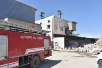 दाल मिल में लगी आग