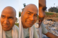 Son Swears an Oath Holding His Father Funeral Ashes video viral mp news