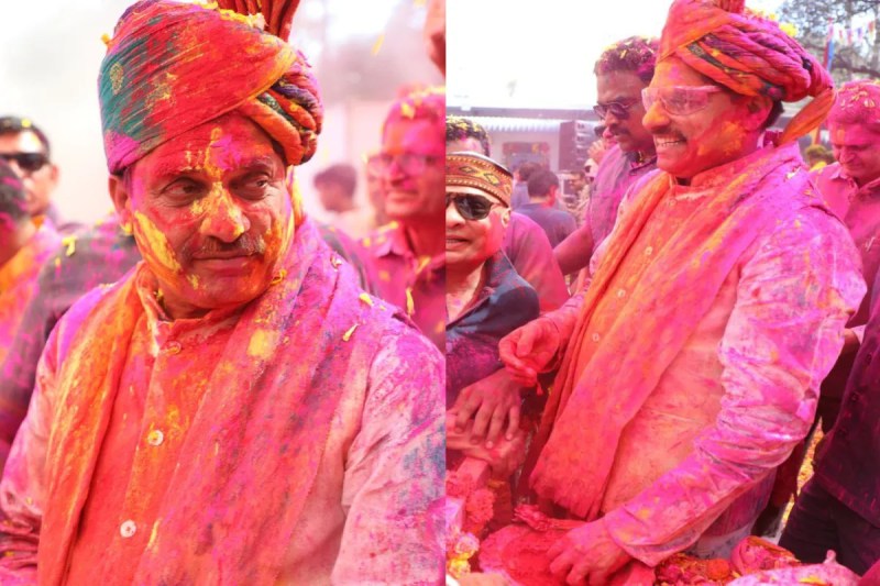 CM Mohan Yadav posted a Holi video on X