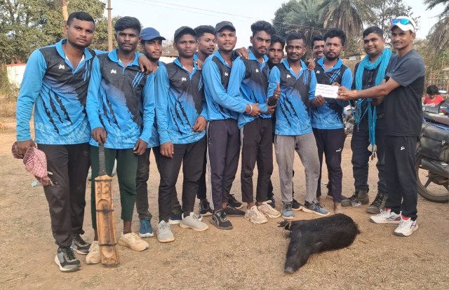 Cricket Match in kanker