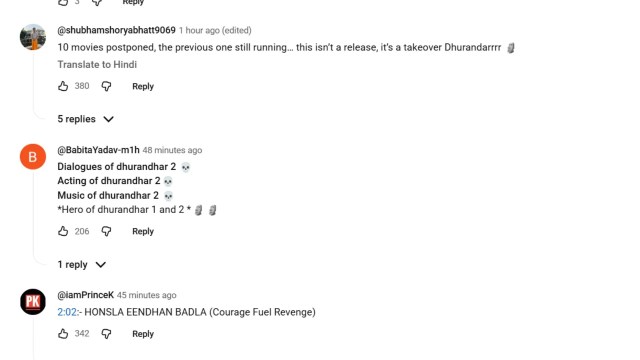 Dhurandhar 2 Trailer Reactions