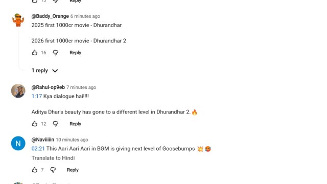 Dhurandhar 2 Trailer Reactions