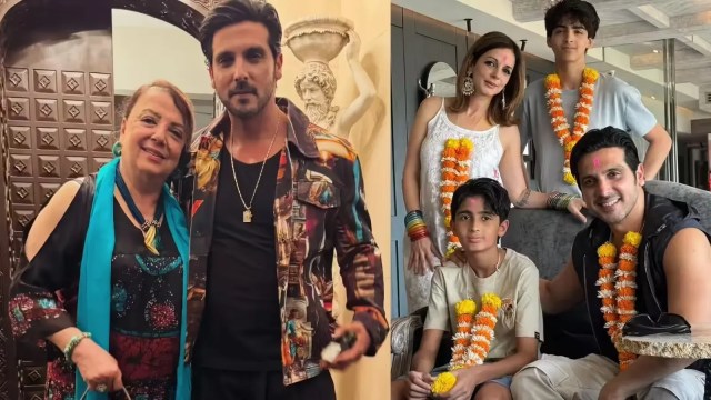 Zayed Khan mother Zarine Khan