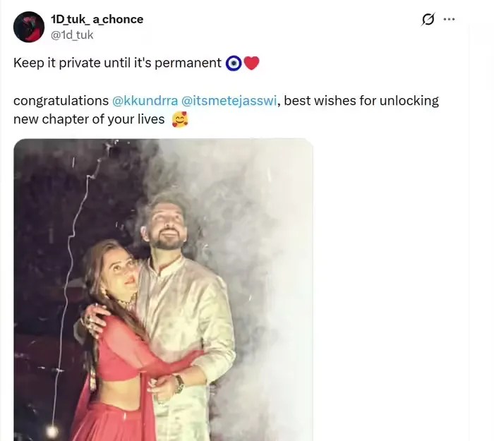 करण कुंद्रा और तेजस्वी 