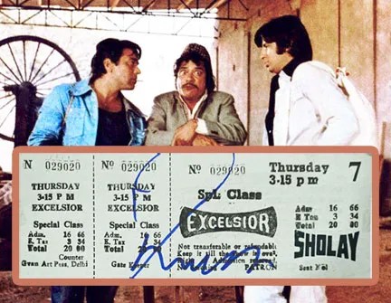sholay release 1975