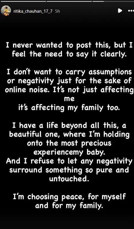 Anurag Dobhal Wife Ritika Post