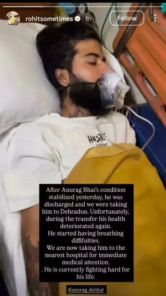 Anurag Dobhal Health