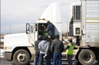 Immigrant truck drivers in US