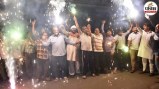india t20 win celebration moradabad