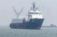 Indian ship in Strait of Hormuz