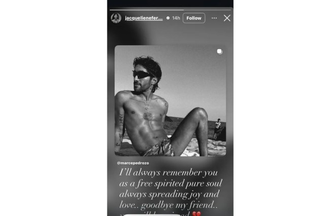 Jacqueliene Fernandez pays tribute